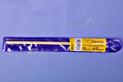 Крючки для вязания 3-6мм бамбук - купить в Костроме. Цена: 39.72 руб.