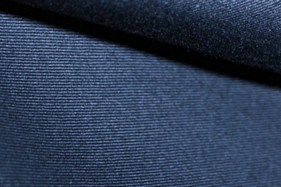 Ткань костюмная 8874/3, цвет темно-синий, 100% полиэфир - купить в Костроме. Цена 433.60 руб.