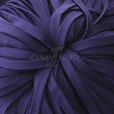 Шнур 15мм плоский (100+/-1м) №10 фиолетовый - купить в Костроме. Цена: 10.21 руб.