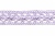 Тесьма кружевная 0621-1855, шир. 18 мм/уп. 20+/-1 м, цвет 107-фиолет - купить в Костроме. Цена: 466.97 руб.