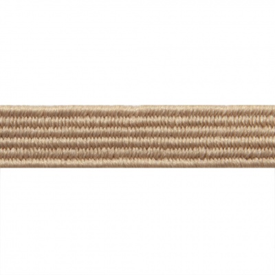 Резиновые нити с текстильным покрытием, шир. 6 мм ( упак.30 м/уп), цв.- 97-бежевый - купить в Костроме. Цена: 152.05 руб.
