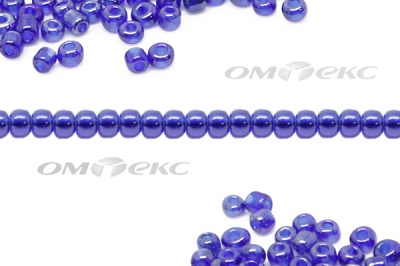 Бисер (TL) 11/0 ( упак.100 гр) цв.108 - синий - купить в Костроме. Цена: 44.80 руб.