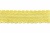 Тесьма кружевная 0621-1212А, шир. 45 мм/уп. 20+/-1 м, цвет 017-жёлтый - купить в Костроме. Цена: 1 033.32 руб.