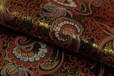 Ткань костюмная жаккард, 135 гр/м2, шир.150см, цвет бордо№6 - купить в Костроме. Цена 441.95 руб.