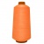 Нитки текстурированные некручёные 457, намот. 15 000 м, цвет оранжевый - купить в Костроме. Цена: 204.10 руб.