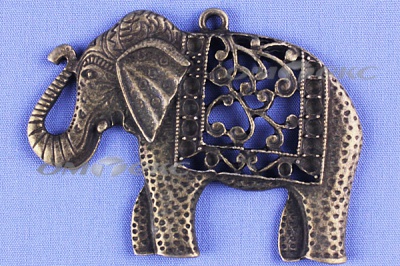 Декоративный элемент для творчества из металла "Слон"  - купить в Костроме. Цена: 26.66 руб.