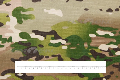 Ткань смесовая рип-стоп камуфляж C#201313, 210 гр/м2, шир.150см - купить в Костроме. Цена 244.99 руб.
