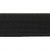 Резинка 25 мм Тканая, 13,75 гр/п.м, (бобина 25 +/-0,5 м) - черная  - купить в Костроме. Цена: 11.67 руб.