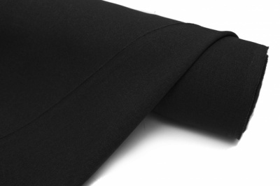Ткань костюмная 25332 2031, 167 гр/м2, шир.150см, цвет чёрный - купить в Костроме. Цена 339.33 руб.