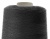 Швейные нитки (армированные) 28S/2, нам. 2 500 м, цвет чёрный - купить в Костроме. Цена: 139.91 руб.