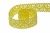 Тесьма кружевная 0621-1059, шир. 20 мм/уп. 20+/-1 м, цвет 017-жёлтый - купить в Костроме. Цена: 507.67 руб.