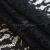 Кружевное полотно #2307, 145 гр/м2, шир.150см, цвет чёрный - купить в Костроме. Цена 449.07 руб.