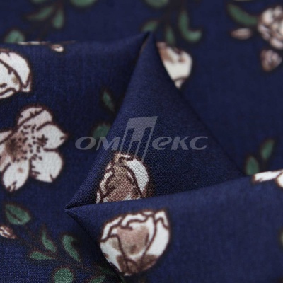 Плательная ткань "Фламенко" 3.2, 80 гр/м2, шир.150 см, принт растительный - купить в Костроме. Цена 239.03 руб.