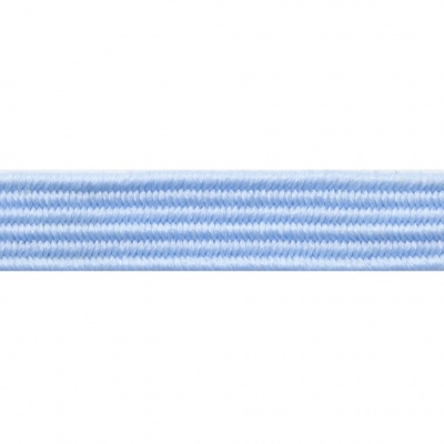 Резиновые нити с текстильным покрытием, шир. 6 мм ( упак.30 м/уп), цв.- 108-голубой - купить в Костроме. Цена: 155.22 руб.