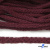 Шнур плетеный d-6 мм круглый, 70% хлопок 30% полиэстер, уп.90+/-1 м, цв.1070-бордовый - купить в Костроме. Цена: 588 руб.